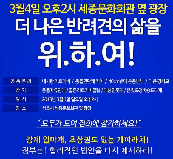 얘들아 개파라치 시행/공격성과 무관한 입마개 착용 의무화에 반대하는 가장 효과적인 방법!!! | 인스티즈