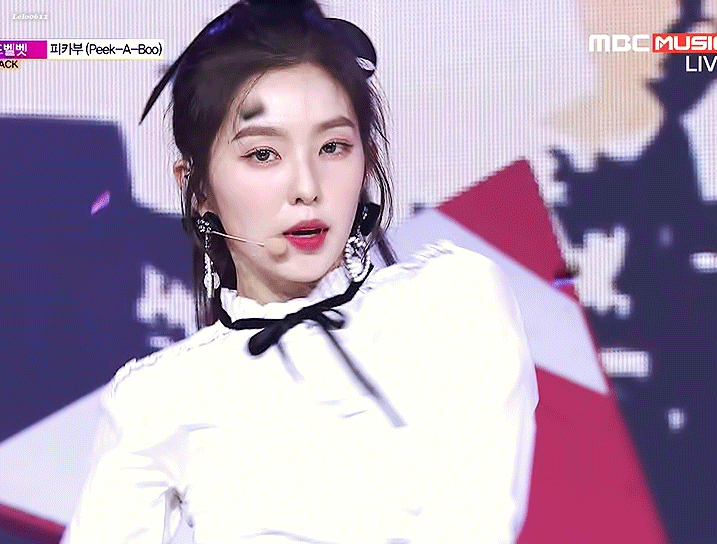 머리 묶은것도 예쁜 아이린.gif | 인스티즈